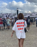Camiseta STREETWEAR MAKE BOYS CRY en flirteo