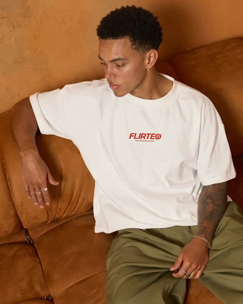 Camiseta oversize FLIRTEO, máxima calidad, 240 gramos