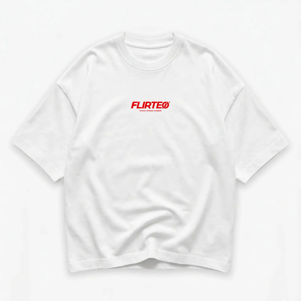 Camiseta oversize FLIRTEO en algodón 240gr